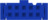 Buchsengehäuse, 10-polig, RM 2.54 mm, gerade, blau, 1658527-3