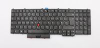 Keyboard PYWL-KBD CFA DFN 00PA330, Keyboard, French, Lenovo, ThinkPad P50 (20EN, 20EQ) Einbau Tastatur