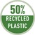 Locher Mini NeXXt Recycle, CO² neutral, Kunststoff, 10 Blatt, grün LEITZ 5010-00-55