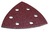 Makita Delta-Schleifpapier B-21602 Körnung 180 rot Holz