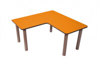 MESA EN "L" 90X90 CM (TALLA 0 - 3) HAYA MOBEDUC 600558H180