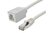 Rallonge cordon RJ45 catégorie 6A S/FTP LS0H snagless gris - 3 m