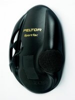 3M™ Peltor™ SportTac™ Ersatzschale 210100SV, Schwarz, SNR = 26 dB, 1 Stück