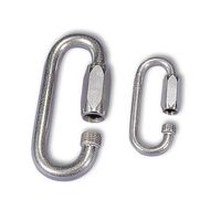 Stainless steel quicklinks - Large aperture 23.5mm opening