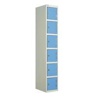 Wet area laminate door lockers