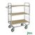 Kongamek ESD shelf trolleys - 3 shelves