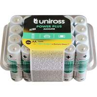 Uniross Power Plus Box LR6/24BP 1,5V AA/ceruza tartós alkáli elem 24db/cs (LR6-UALKAABX24)