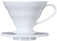 Hario Dripper V60-01 filteres kávékészítő műanyag fehér (VDR-01-W)