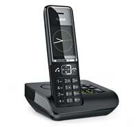 TELEFON készülék, DECT / hordozható Gigaset Comfort 550A FEKETE (S30852-H3021-S204)