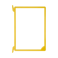 Rahmen für Preislistenhalter / Ersatzrahmen zu Standfächer „Infosign” | gelb ähnl. RAL 1018