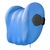 Poduszka samochodowa na zagłówek ComfortRide z pamięcią kształtu niebieska
