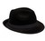 Sombrero de Gánster de fieltro negro Infantil T.Universal