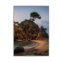 Poster Frame / Aluminium Picture Frame / Picture Frame "Gallery Fine" in Aluminium | A1 (594 x 841 mm) 604 x 851 mm 585 x 832 mm