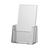 Tabletop Leaflet Holder / Leaflet Display / Countertop Leaflet Stand / Single Stand "Universum" in Portrait Format | ⅓ A4 (DL)