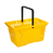 Shopping Basket / Picking Basket / Plastic Basket | 28l yellow similar to RAL 1018 335 mm 260 mm 485 mm 1