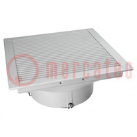 Ventilátor: AC; axiális; 230VAC; Ø220x70mm; 500m3/h; 65dBA; IP54