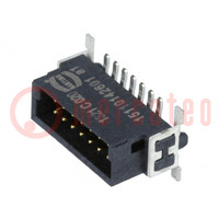 Connector: PCB-cable/PCB; male; PIN: 14; 1.27mm; har-flex®; 2.3A