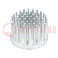 Radiator; LED; Ø: 32,5mm; H: 20mm; 5,6K/W