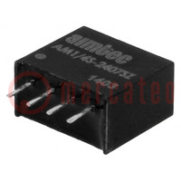 Converter: DC/DC; 0.25W; Uin: 21.6÷26.4V; Uout: 7.2VDC; Iout: 35mA