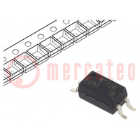 Optokoppler; SMD; Ch: 1; OUT: Transistor; UIsol: 3,75kV; Uce: 80V; SO4