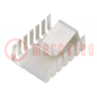 Heatsink: moulded; TO218,TO220,TO247,TO248; L: 21mm; W: 13mm; H: 9mm