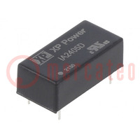 Converter: DC/DC; 1W; Uin: 24V; Uout: 5VDC; Uout2: -5VDC; Iout: 100mA