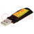 RFID-lezer; USB A; Interface: USB; Afm: 50x20x5mm; 125kHz; 5V
