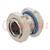 Connector: M8; female; PIN: 3; for panel mounting,screwed; socket