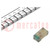 LED; SMD; 0603; giallo/verde; 1,6x0,8x0,5mm; 120°; 20mA; 52/52mW