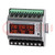 Multiméter: hálózati paraméterek; DIN sínre; LCD; N43; 290V; 1A,5A