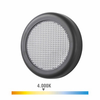 APLIQUE LED 6W 450lm 4000K LUZ DIA IP65 Ø14x2,8cm REDONDO EDM