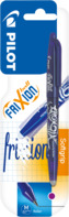 Tintenroller FriXion Ball 0.7, radierbare Tinte, nachfüllbar, umweltfreundlich, 0.7mm (M), Violett, Blister