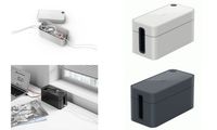 DURABLE Kabelbox CAVOLINE BOX S, Kunststoff, grau (9503510)
