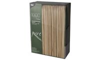 PAPSTAR Schaschlikspieße "pure", aus Bambus, Länge: 200 mm (6416620)