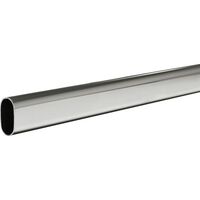 Produktbild zu Tubo per armadio Spezial Oval L 1000 mm, spessore 1,2, acciaio cromato