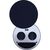 Produktbild zu Steckdosenelement Smile Schuko, USB-Charger, schwarz