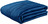 Bettläufer Palmito; 65x135 cm (BxL); blau; rechteckig