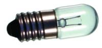 Kleinlampe 3W E10 220-260V Röhre farblos Ø10x28mm einseitig gesockelt