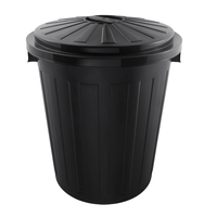Polypropylen keeeper Supermax-Tonne 50 l Grau//Graphit 50 x 55 x 50 cm
