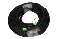Extralink EX.8284 kabel optyczny 150 m 2x SC FTTH G.657.A2 Czarny