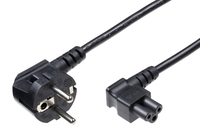 Microconnect PE010850A kabel zasilające Czarny 5 m C5 panel