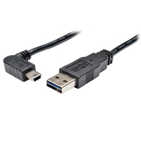 Tripp Lite UR030-003-RAB USB Kabel USB 2.0 0,91 m USB A Mini-USB B Schwarz