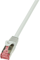 LogiLink Cat.6 S/UTP, 0.25m kabel sieciowy Szary 0,25 m Cat6 S/FTP (S-STP)