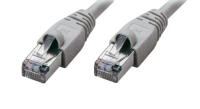 Tecline 71400 netwerkkabel Grijs 0,5 m Cat6a S/FTP (S-STP)