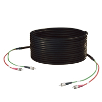 Weidmüller IE-FM5D2UE0003MST0ST0X InfiniBand/fibre optic cable 3 m 2x ST OM2 Zwart
