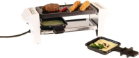 Nouvel 311745 Raclette Grill 2 Person(en) Schwarz, Grau, Edelstahl, Weiß