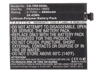 CoreParts MBXTAB-BA125 batería recargable industrial Ión de litio 6600 mAh 3,7 V