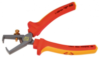 C.K Tools 431012 pinza spellacavi Arancione, Rosso