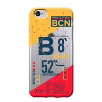 Benjamins Soft case with print BCN airport ticket Handy-Schutzhülle 11,9 cm (4.7") Cover Mehrfarbig