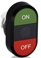 ABB 1SFA611132R1106 push-button panel Black, Green, Red